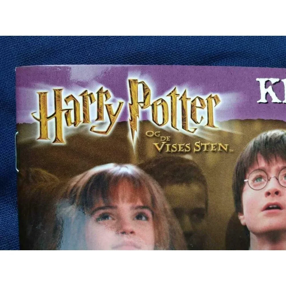 Vintage Harry Potter Sticker Book Denmark New Complete 2001 Klistermaerkebog